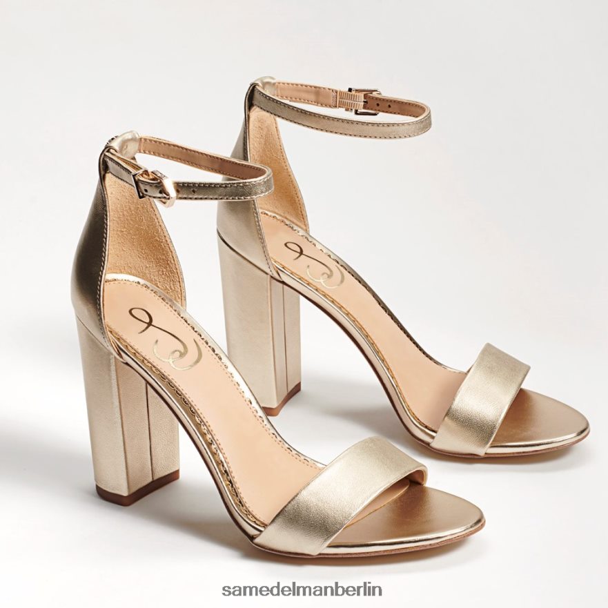 sam_edelman_yaro_sandale_mit_blockabsatz_frauen_hellgoldenes_leder_schuhwerk_2p8jnv324.jpg Sam Edelman Yaro-Sandale mit Blockabsatz Frauen hellgoldenes Leder Schuhwerk 2P8JNV324 - Image 1