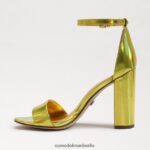 Sam Edelman Yaro-Sandale mit Blockabsatz Frauen Mimosengold Schuhwerk 2P8JNV333 - Image 4