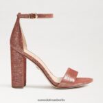 Sam Edelman Yaro-Sandale mit Blockabsatz Frauen rostrosa Schuhwerk 2P8JNV331 - Image 2