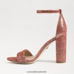 Sam Edelman Yaro-Sandale mit Blockabsatz Frauen rostrosa Schuhwerk 2P8JNV331 - Image 4