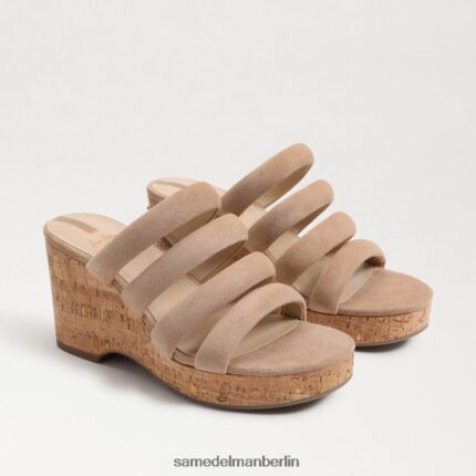 Sam Edelman Yuki-Plateau-Keilabsatz Frauen goldenes Karamell Schuhwerk 2P8JNV688