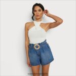 Sam Edelman Abril Pullover Tank Frauen Gardenie Bekleidung 2P8JNV1194 - Image 3