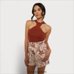 Sam Edelman Abril Pullover Tank Frauen Ton backen Bekleidung 2P8JNV1195 - Image 3