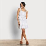 Sam Edelman Adeline Tank Frauen Weiß Bekleidung 2P8JNV1217