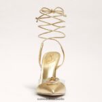 Sam Edelman Adrian Riemchen-Stiletto Frauen Bernstein Gold Schuhwerk 2P8JNV268 - Image 3