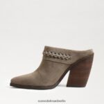 Sam Edelman Alison Western-Mule Frauen Wüstenolive Schuhwerk 2P8JNV881 - Image 4