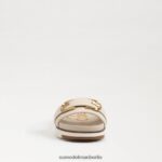Sam Edelman Amelia Slide-Sandale Frauen modernes Elfenbein Schuhwerk 2P8JNV509 - Image 3
