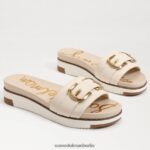 Sam Edelman Amelia Slide-Sandale Frauen modernes Elfenbein Schuhwerk 2P8JNV509 - Image 7