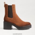 Sam Edelman Anderson Chelsea-Stiefel Frauen Grenzbraun Schuhwerk 2P8JNV756 - Image 2