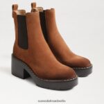 Sam Edelman Anderson Chelsea-Stiefel Frauen Grenzbraun Schuhwerk 2P8JNV756