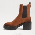 Sam Edelman Anderson Chelsea-Stiefel Frauen Grenzbraun Schuhwerk 2P8JNV756 - Image 4