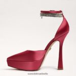 Sam Edelman Andie-Plateau-Absatz Frauen Ultra-Fuchsia Schuhwerk 2P8JNV762 - Image 4