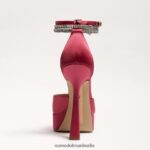 Sam Edelman Andie-Plateau-Absatz Frauen Ultra-Fuchsia Schuhwerk 2P8JNV762 - Image 5