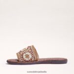 Sam Edelman Anmutige Slide-Sandale Frauen natürlich Schuhwerk 2P8JNV197 - Image 4