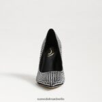 Sam Edelman Antonia Glitzerpumpe Frauen schwarzes Wildleder Schuhwerk 2P8JNV863 - Image 3