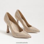 Sam Edelman Antonia Glitzerpumpe Frauen Sesam Schuhwerk 2P8JNV958