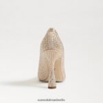 Sam Edelman Antonia Glitzerpumpe Frauen Sesam Schuhwerk 2P8JNV958 - Image 5