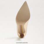 Sam Edelman Antonia spitze Zehenpumpe Frauen Gold Blatt Schuhwerk 2P8JNV836 - Image 6