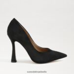 Sam Edelman Antonia spitze Zehenpumpe Frauen schwarzes Wildleder Schuhwerk 2P8JNV841 - Image 2
