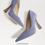 Sam Edelman Antonia spitze Zehenpumpe Frauen staubiges Violett Schuhwerk 2P8JNV840 - Image 7
