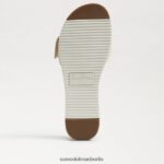 Sam Edelman Ariane-Perlen-Slide-Sandale Frauen Platin Schuhwerk 2P8JNV701 - Image 6