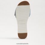 Sam Edelman Ariane Slide-Sandale Frauen Montroseblau Schuhwerk 2P8JNV180 - Image 6