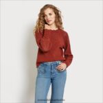 Sam Edelman Aura-Pullover Frauen Lebkuchen Bekleidung 2P8JNV1231
