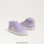Sam Edelman Avon High-Top-Sneaker Kinder nebliges Flieder Schuhwerk 2P8JNV1043 - Image 7
