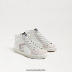 Sam Edelman Avon High-Top-Sneaker Kinder weiße Lilie Schuhwerk 2P8JNV1042