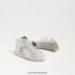 Sam Edelman Avon High-Top-Sneaker Kinder weiße Lilie Schuhwerk 2P8JNV1042 - Image 7
