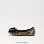 Sam Edelman Ballerinas von Farah Kinder Bronze-Multi Schuhwerk 2P8JNV1057 - Image 4
