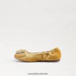 Sam Edelman Ballerinas von Farah Kinder Safransamt Schuhwerk 2P8JNV1056 - Image 4