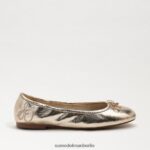 Sam Edelman Ballerinas von Felicia Frauen Blattgoldleder Schuhwerk 2P8JNV129 - Image 2