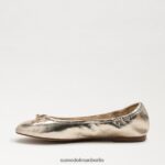 Sam Edelman Ballerinas von Felicia Frauen Blattgoldleder Schuhwerk 2P8JNV129 - Image 4