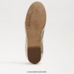 Sam Edelman Ballerinas von Felicia Frauen Blattgoldleder Schuhwerk 2P8JNV129 - Image 6