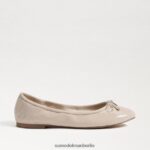 Sam Edelman Ballerinas von Felicia Frauen Chai-Latte-Patent Schuhwerk 2P8JNV132 - Image 2