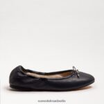 Sam Edelman Ballerinas von Felicia Frauen marineblaues Leder Schuhwerk 2P8JNV126 - Image 2