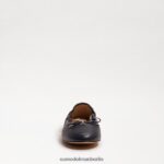 Sam Edelman Ballerinas von Felicia Frauen marineblaues Leder Schuhwerk 2P8JNV126 - Image 3