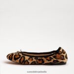 Sam Edelman Ballerinas von Felicia Frauen neuer brauner Leopard Schuhwerk 2P8JNV124 - Image 4