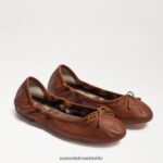 Sam Edelman Ballerinas von Felicia Frauen Sattelleder Schuhwerk 2P8JNV123