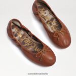 Sam Edelman Ballerinas von Felicia Frauen Sattelleder Schuhwerk 2P8JNV123 - Image 7