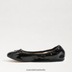 Sam Edelman Ballerinas von Felicia Frauen schwarzes Lackleder Schuhwerk 2P8JNV131 - Image 4