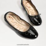 Sam Edelman Ballerinas von Felicia Frauen schwarzes Lackleder Schuhwerk 2P8JNV131 - Image 7