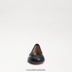 Sam Edelman Ballerinas von Felicia Frauen schwarzes Leder Schuhwerk 2P8JNV127 - Image 3