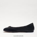 Sam Edelman Ballerinas von Felicia Frauen schwarzes Leder Schuhwerk 2P8JNV127 - Image 4