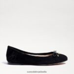 Sam Edelman Ballerinas von Felicia Frauen schwarzes Wildleder Schuhwerk 2P8JNV133 - Image 2