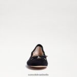 Sam Edelman Ballerinas von Felicia Frauen schwarzes Wildleder Schuhwerk 2P8JNV133 - Image 3