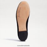 Sam Edelman Ballerinas von Felicia Frauen schwarzes Wildleder Schuhwerk 2P8JNV133 - Image 6