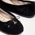 Sam Edelman Ballerinas von Felicia Frauen schwarzes Wildleder Schuhwerk 2P8JNV133 - Image 7