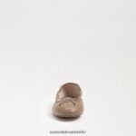 Sam Edelman Ballerinas von Felicia Frauen weiches beiges Leder Schuhwerk 2P8JNV125 - Image 3